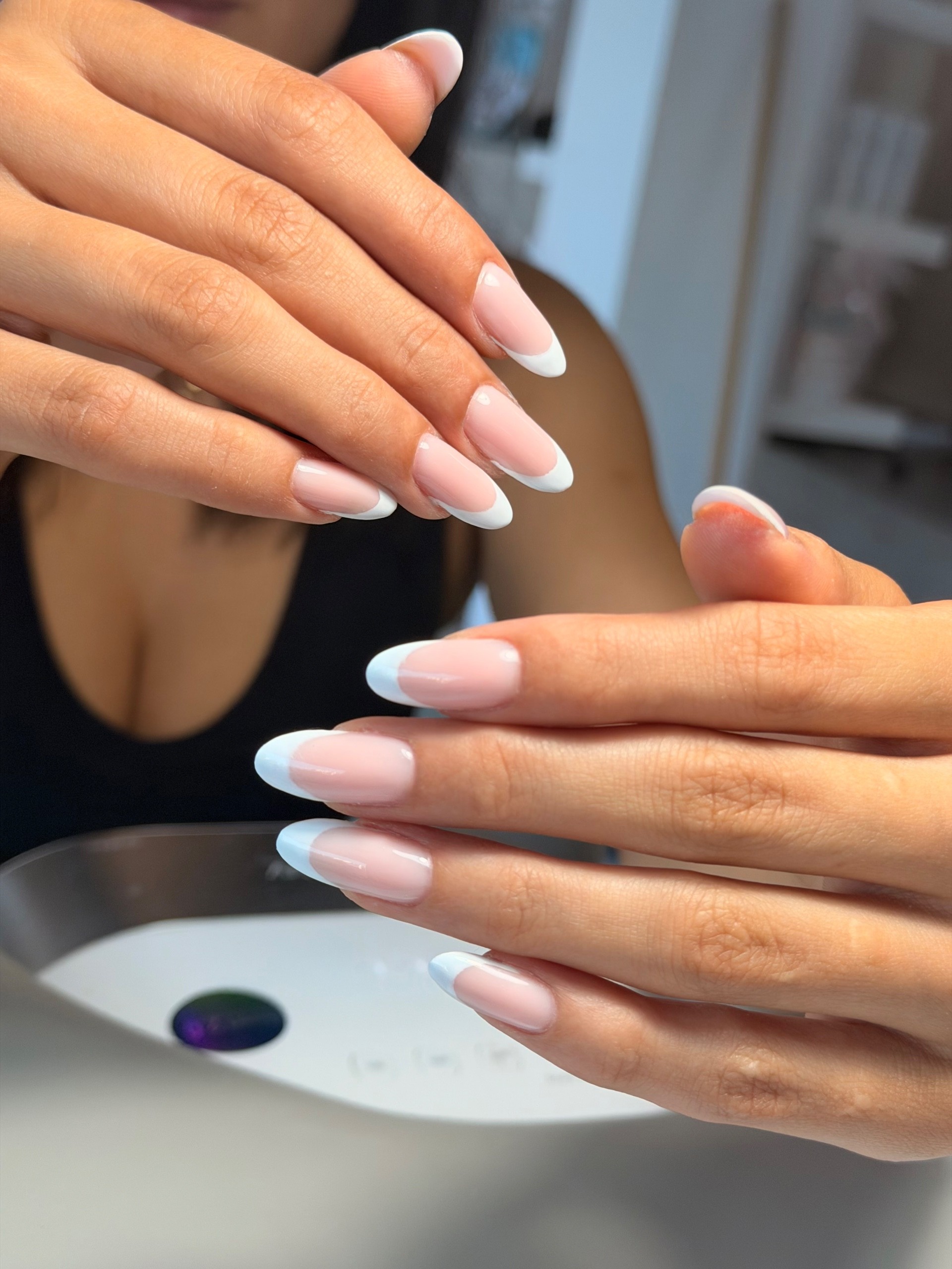 Gel Manicure with Nail Strengthening
